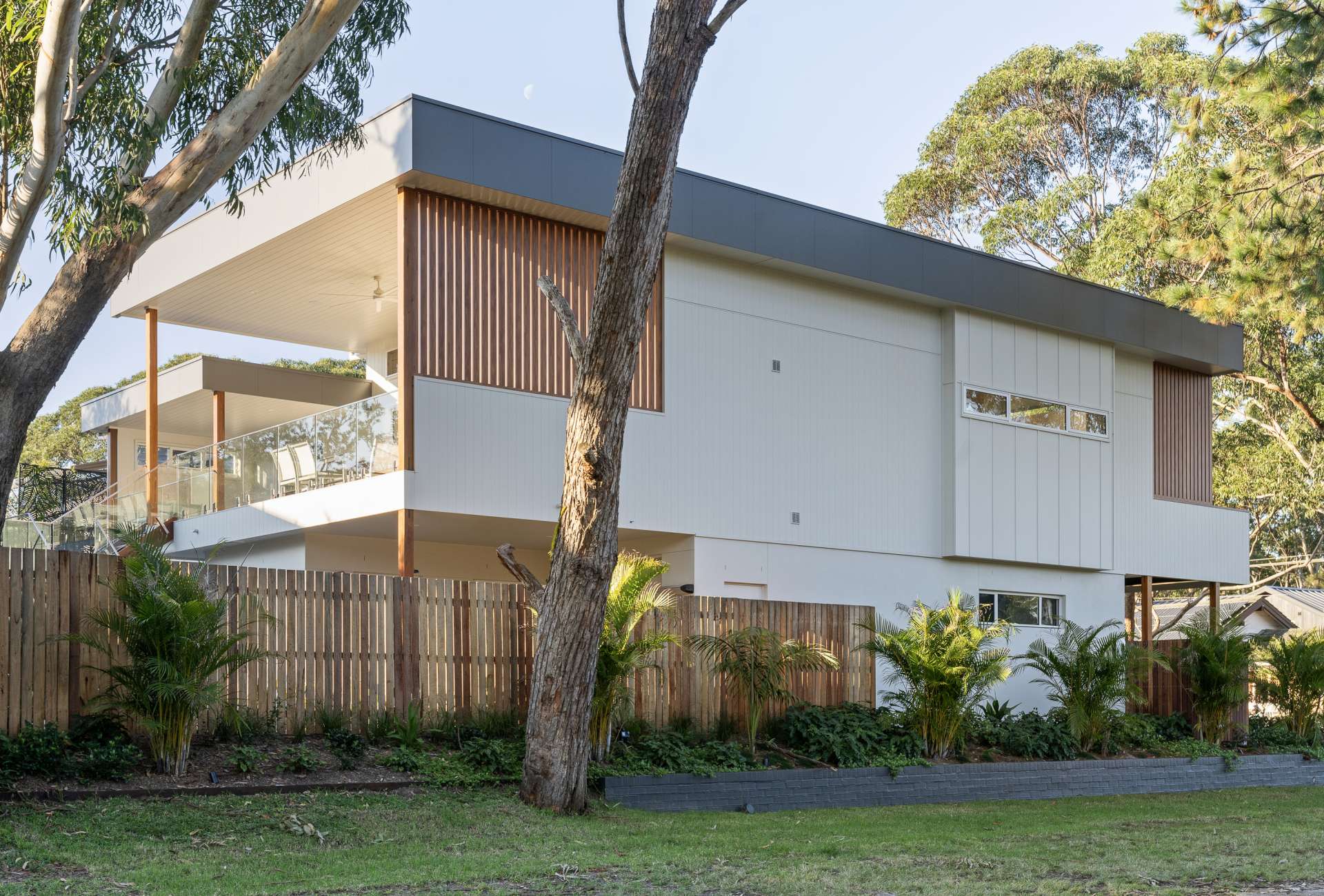 side view from the south west